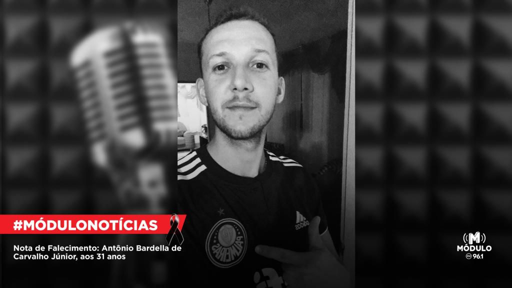 Nota de Falecimento: Antônio Bardella de Carvalho Júnior, aos 31 anos
