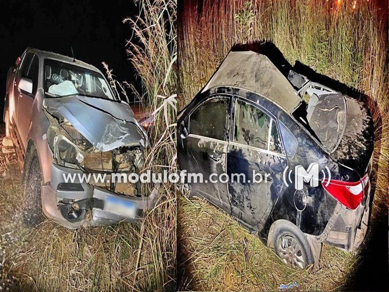 Grave acidente deixa uma pessoa morta e oito feridos na BR-365 em Patrocínio
