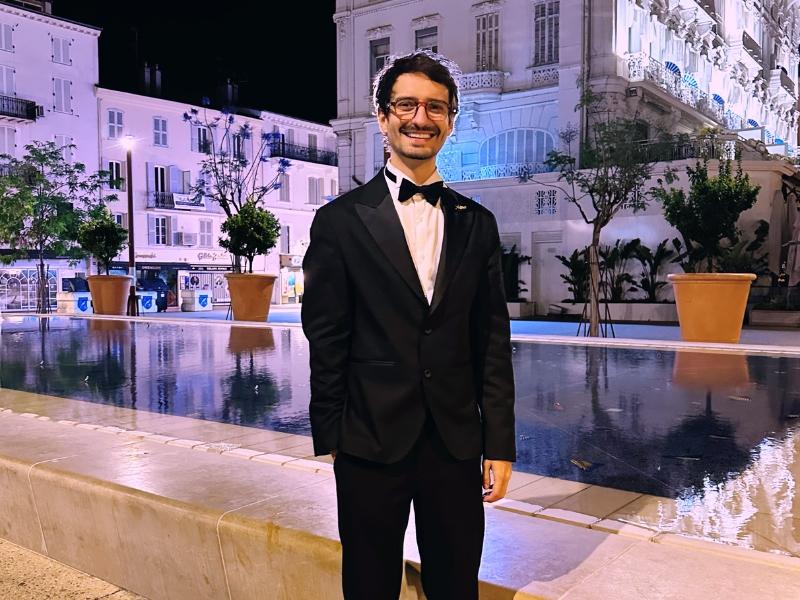 Influenciador digital Patrocinense Paulo Ernesto faz cobertura do Festival de Cannes 2024