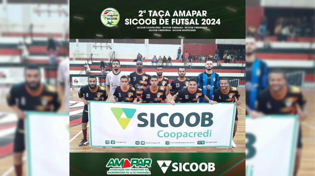 Patrocínio goleia Ibiá pela II Taça Amapar Sicoob de Futsal