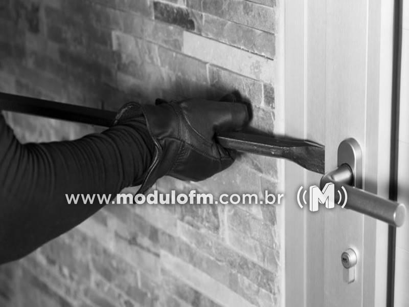 Residência utilizada como alojamento de empresa é alvo de criminosos em Patrocínio