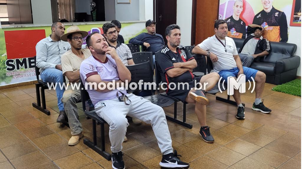 Conselho Técnico define data de início do Campeonato Master de Patrocínio; equipes poderão inscrever mais atletas com 35 e 36 anos