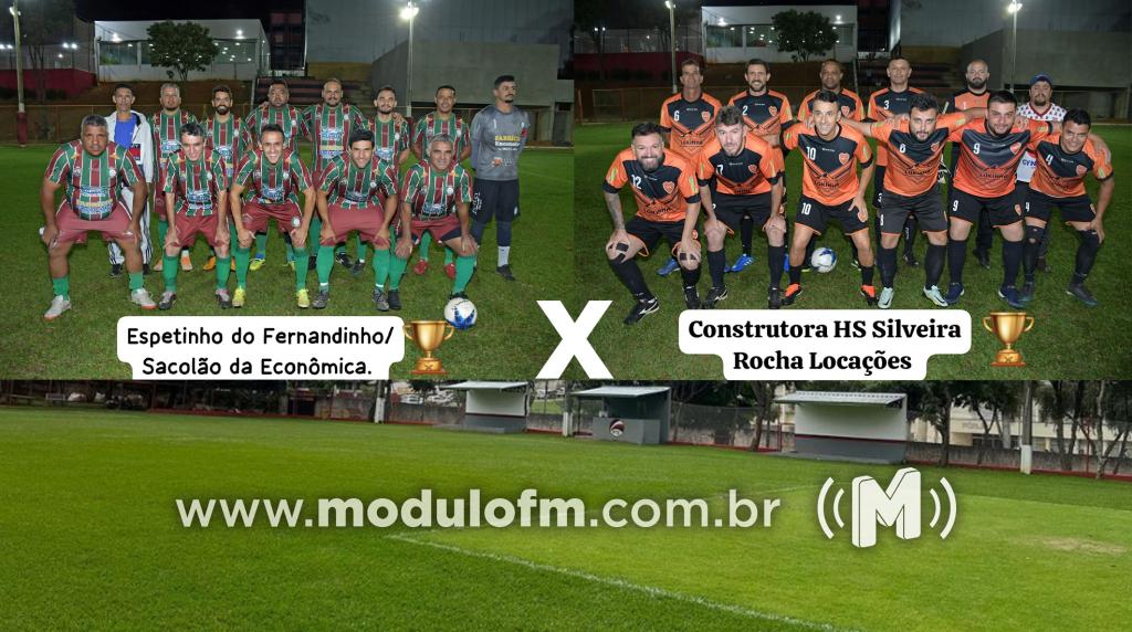 Sacolão da Economia/Espetinho do Fernandinho e HS Construtora/Rocha Locações decidem neste domingo o Campeonato Society Master do PTC