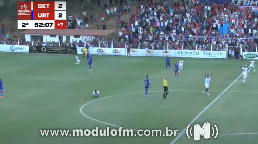 URT de Patos de Minas empata com o Betim e não consegue o acesso para o Módulo I do Campeonato Mineiro