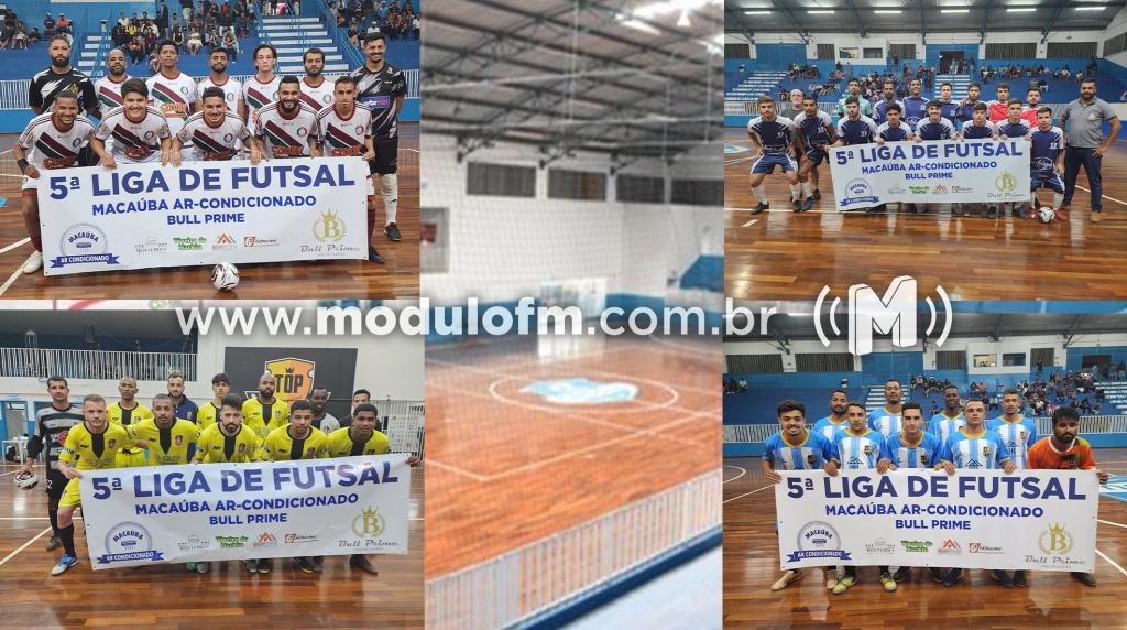 Decorart/Society Nações e Huracán de Coromandel triunfam na abertura da 5ª Liga de Futsal Macaúba Ar-Condicionado/Bull Prime
