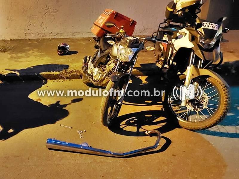Polícia Militar intensifica fiscalização contra motociclistas com motos irregulares em Patrocínio