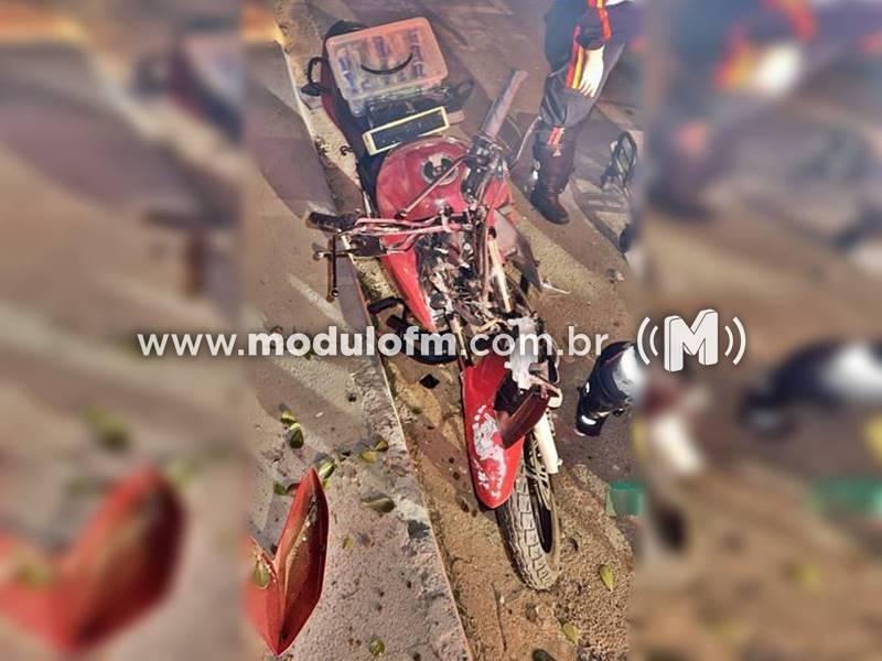 Homem de 40 anos morre após seis dias internado devido a acidente de moto em Patrocínio