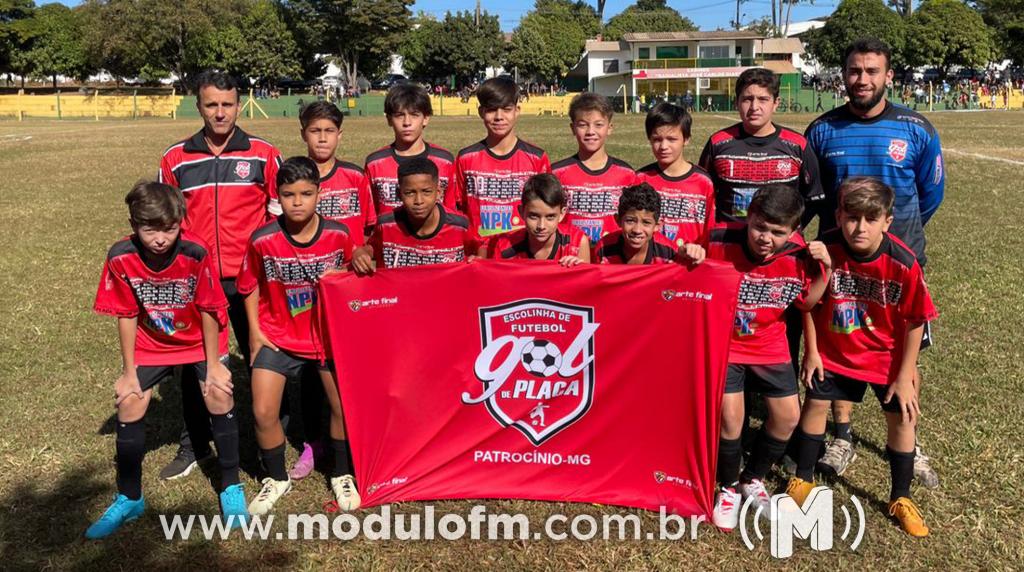 Categoria Sub-12 da Escolinha Gol de Placa de Patrocínio disputa o título da IMEF no próximo fim de semana
