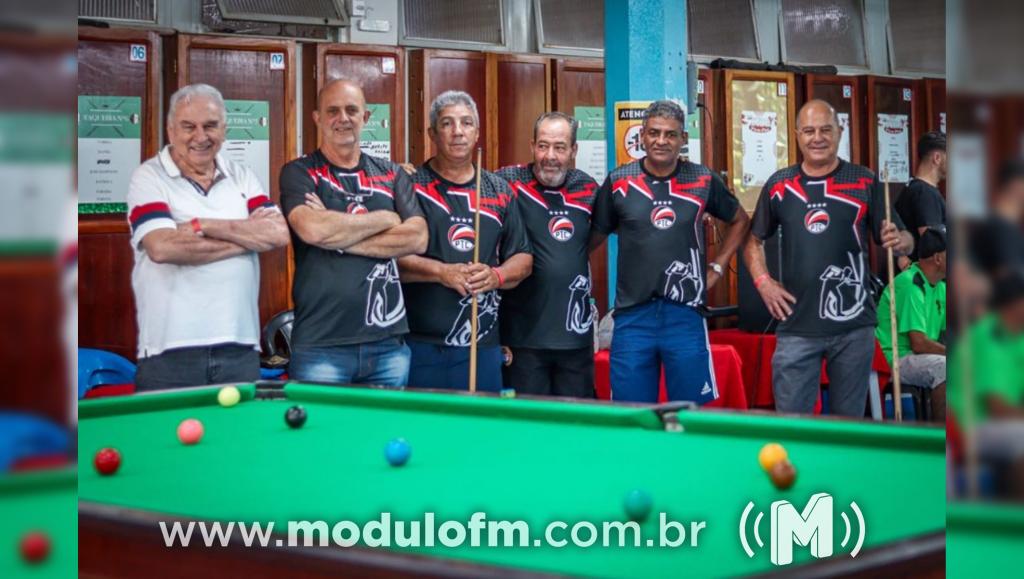 Jogador do Patrocínio Tênis Clube conquista vice-campeonato de grande torneio de sinuca disputado em Araguari/MG