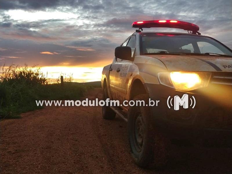 Polícia Militar prende dois homens após série de furtos na região de Caxambu zona rural de Patrocínio