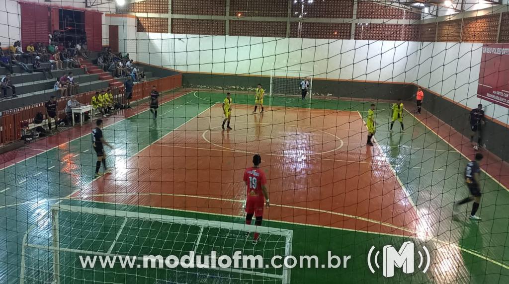 Quarta-feira de goleadas na 5ª Liga de Futsal Macaúba Ar-Condicionado/Bull Prime