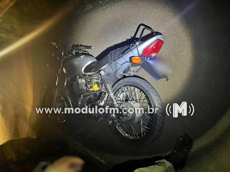Adolescente de 17 anos é apreendido em Guimarânia após fuga e direção perigosa em motocicleta