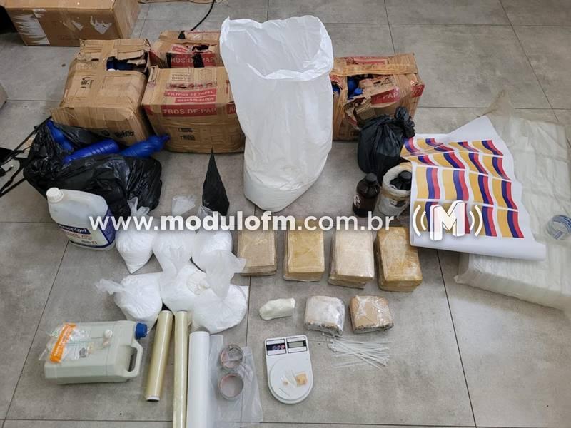 Imagem 1 do post Megaoperação desmonta rede de tráfico de drogas em Patrocínio e outras cidades
