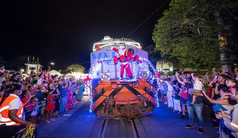 Trem natalino da VLI passará por Patrocínio no dia 10 em horário a ser definido