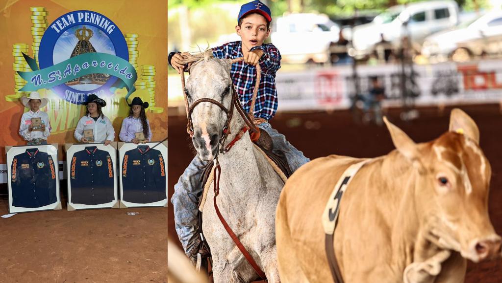Patrocinense conquista o título de uma das maiores provas de Team Penning do Brasil, na categoria Mirim
