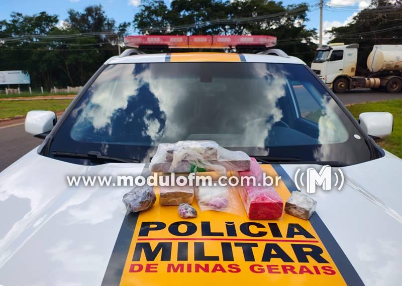 Homem é preso com drogas durante abordagem na MG-190