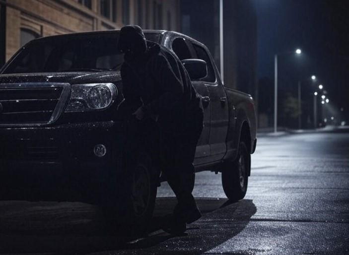 Ladrões furtam caminhonete Amarok durante Fenacafé no bairro Santo...