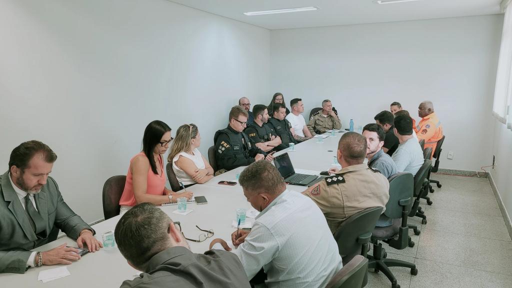 Reunião define estratégias de segurança para a Fenacafé 2025