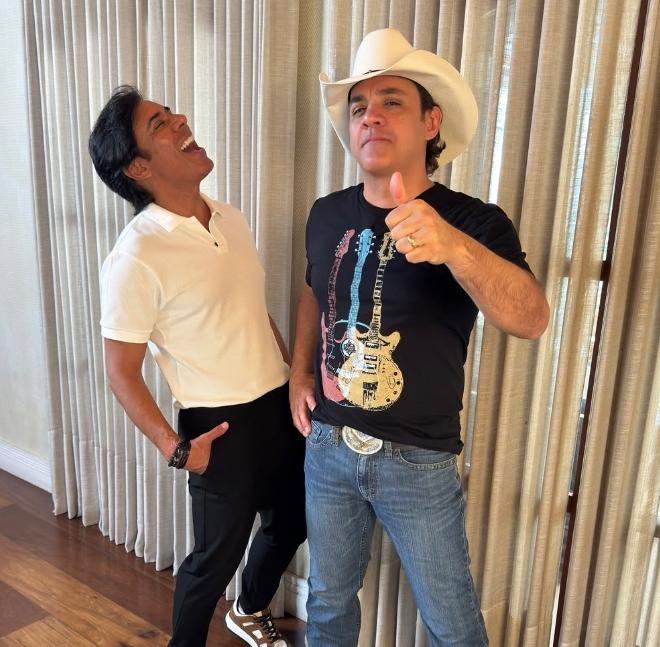 Show da consagrada dupla Guilherme & Santiago fecha neste...