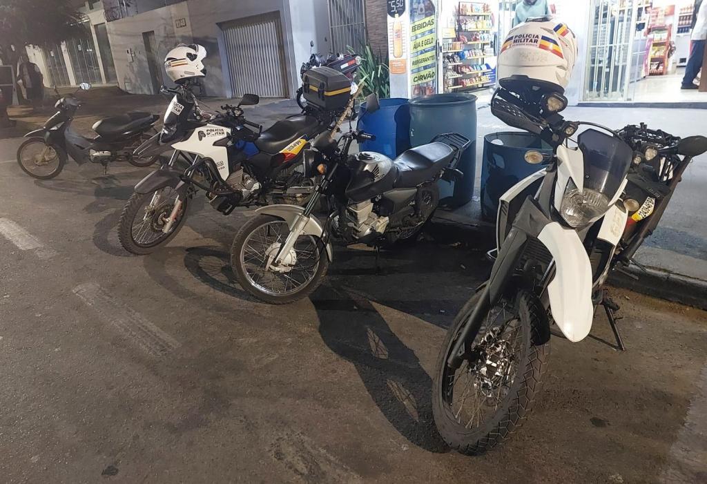 PM realiza operação que mira motos com escapamento adulterado,...