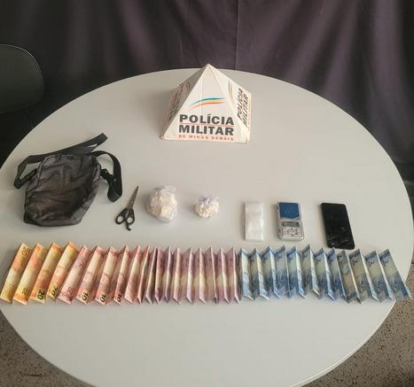 Polícia Militar prende suspeito de tráfico de drogas no...
