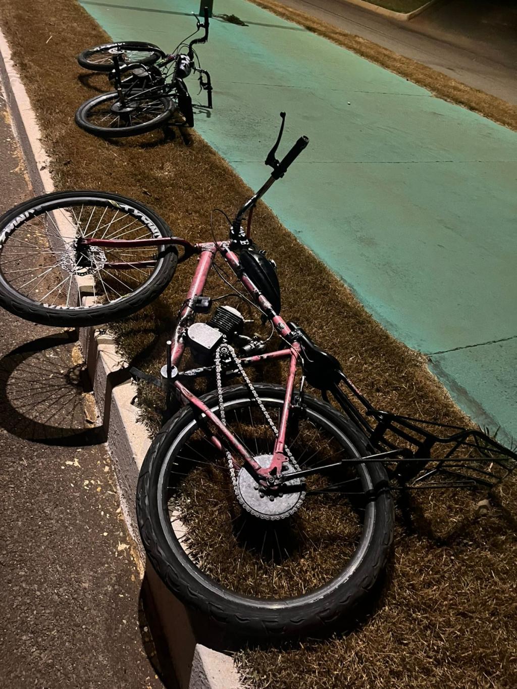 PM apreende bicicletas motorizadas irregulares e sem condutores habilitados...
