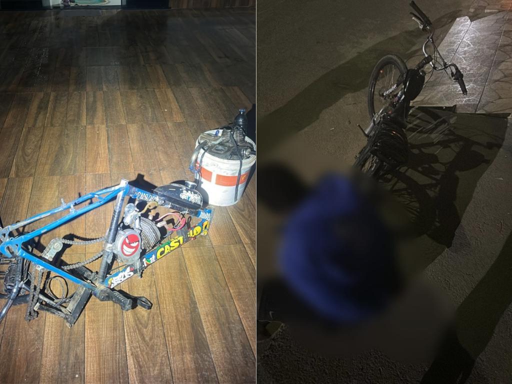 PM recupera parte das 29 bicicletas motorizadas furtadas de pátio na zona rural de Patrocínio