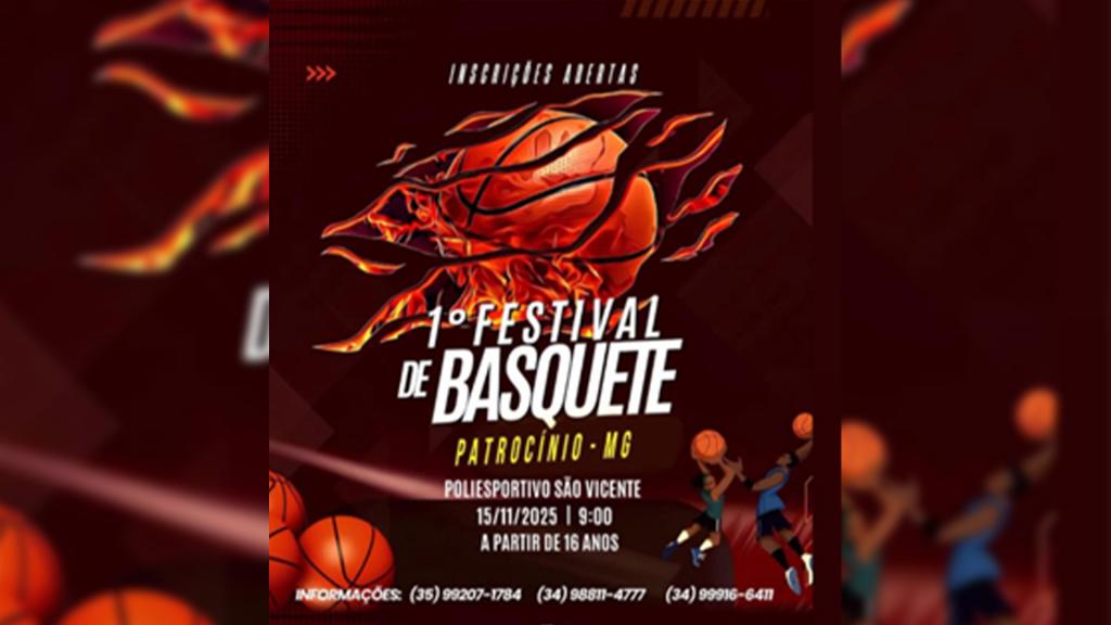 1º Festival de Basquete acontece no próximo sábado em...