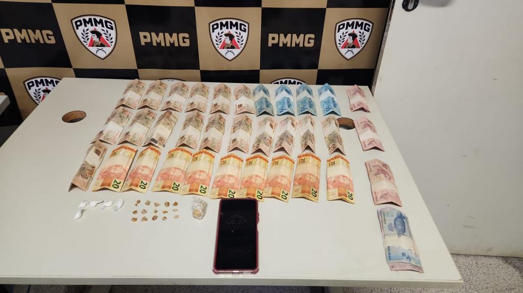 Jovem é preso após tentar fugir da Polícia Militar...