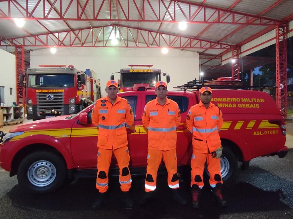 Bombeiros de Patrocínio são enviados para auxiliar nas buscas em Juiz de...