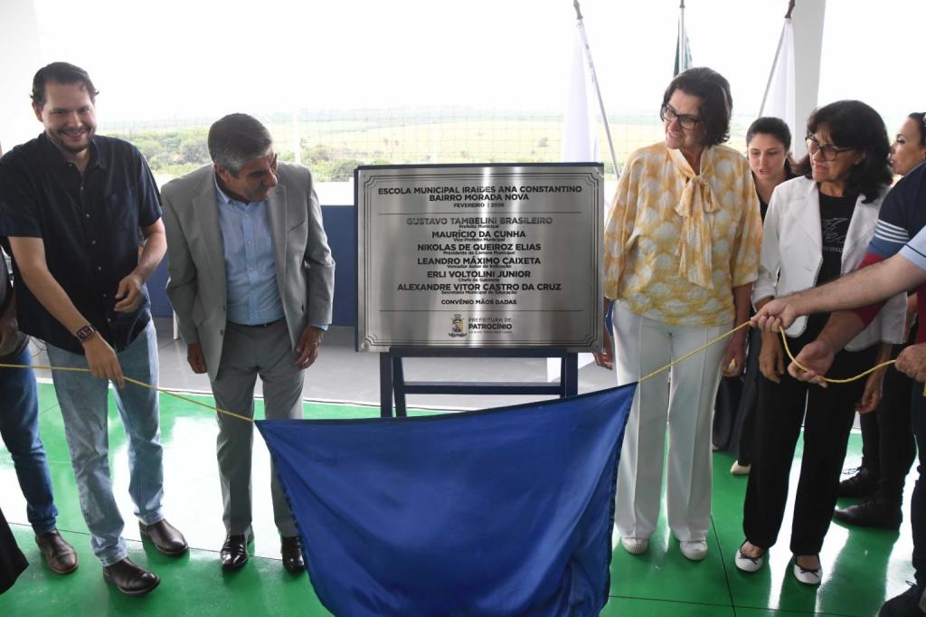 Imagem 2 do post Escola municipal é inaugurada no bairro Morada Nova e amplia vagas na rede de ensino