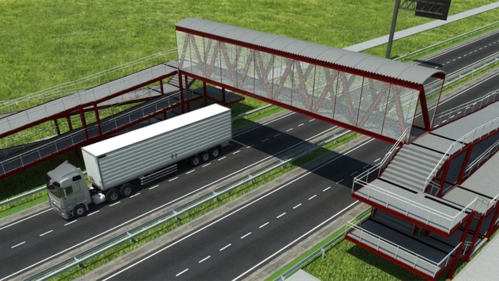 Obra de passarela entre Congonhas e Amir Amaral entra na fase final em Patrocínio